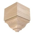 thumbnail image 4 of Hardwood Crown Molding Outside Corner Block EWCR83, Cherry, 4 of 8