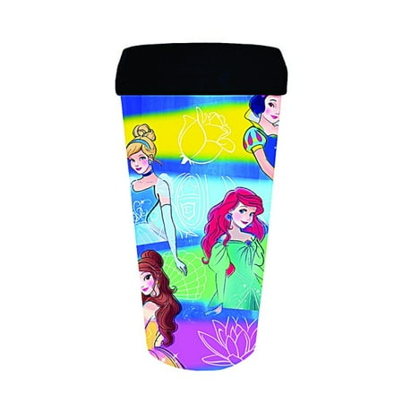 disney princesses travel mug cinderella belle ariel snow white 16 oz