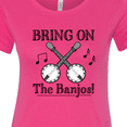 thumbnail image 4 of Inktastic Banjo Music Bluegrass Women's T-Shirt, 4 of 5