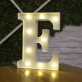 thumbnail image 1 of Alfabeto letra LED luces luminosas número lámpara decoración batería luz de noche para el hogar boda cumpleaños Navidad fiesta Decoración Deng Xun unisex, 1 of 2