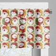 thumbnail image 3 of Ambesonne Christmas Window Valance, Santa Snowman Elves, 54" X 18", Multicolor, 3 of 5