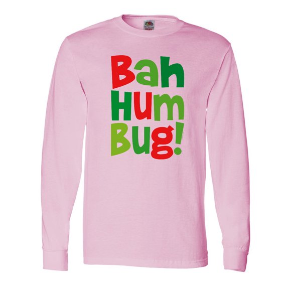 Inktastic Bah Humbug Long Sleeve T-Shirt