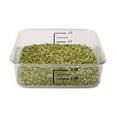 thumbnail image 3 of Rubbermaid Commercial SpaceSaver Square Containers, 2 qt, 8.8 x 8.75 x 2.7, Clear, Plastic, 3 of 4