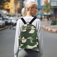 thumbnail image 7 of FORMRS Mini Backpack Purse for Women Travel Daypack Casual Shoulder Bag, Black Abstract, 7 of 7