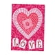 thumbnail image 2 of Bandera colgante para el Día de San Valentín con estampado de corazones y banderas verticales para jardín Estilo H, 2 of 9