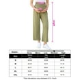 thumbnail image 5 of Maternity Pants Casual Loose Wide Leg Cozy Pants Sweatpants High Waisted Lounge Pants, 5 of 5