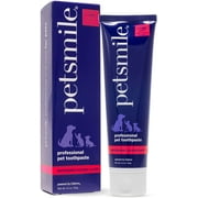 Petsmile Dog Toothpaste VOHC Approved Healthier Mouth Fresher Breath Chicken 4.2 Oz