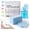 Blue, variant on Multi-Surface Floor Cleaning Tablets — 100-Count Pack: Lightly Scented Formula, Pet-Safe & Friendly, All-Purpose Natural Wood Floor Cleaner