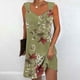 thumbnail image 4 of Vestido de Verano para las Mujeres Impreso sin Mangas Cuello en V, Fluido Casual Y Moda Vestido sin Mangas para las Mujeres, 4 of 5