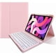 thumbnail image 2 of Mouse Keyboard Case for iPad 10.2" 9th/8th/7th Gen, Wireless Detachable Bluetooth Keyboard for iPad Air 3 (3rd Gen)/iPad Pro 10.5" Case (Pink), 2 of 4
