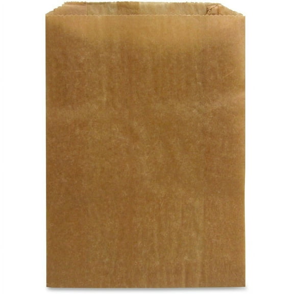 Hospeco Receptacle Liners - 7.50" Width x 10.25" Length x 3.50" Depth - Kraft Paper - 500/Carton - Sanitary Napkin | Bundle of 5 Cartons