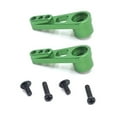 thumbnail image 1 of 2 Pieces RC Car Servo Arm Model Vehicle Metal Automobile Toy Modification Steering Gear Arms Repair Spare Parts Replacement for WL Toy A949 Green, 1 of 6