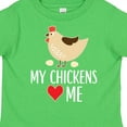 thumbnail image 4 of Inktastic My Chickens Love Me Boys or Girls Toddler T-Shirt, 4 of 5