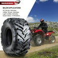 2 New WANDA ATV/UTV Tires 24x1110 /6PR P341 10245
