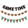 thumbnail image 5 of Slhenay Game Time Football Banner Set Pre-Strung Football Party Decorations Banner Garland for Home Decoration, 5 of 6