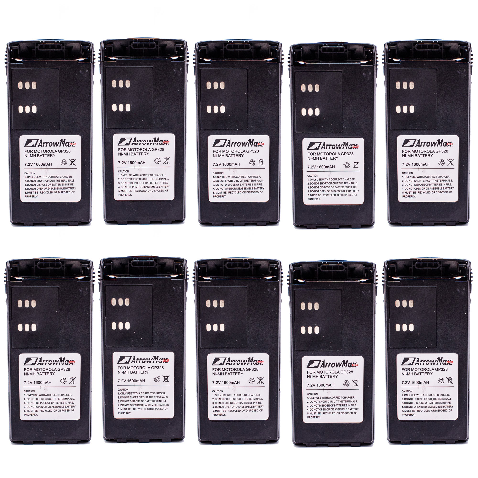 4 pcs HNN9008 HNN9009 Battery for Motorola GP140 GP328 GP338 HT750 HT1250 HT1550