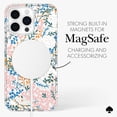 thumbnail image 5 of kate spade new york iPhone 14 Pro Max Case, Compatible with Wireless Charging - Multi Floral Rose and Pacific Green, 5 of 8