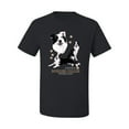 thumbnail image 2 of If It's Not a Border Collie It's Just a Dog Gift | Mens Dog Lover Graphic T-Shirt, Black, Small, 2 of 3