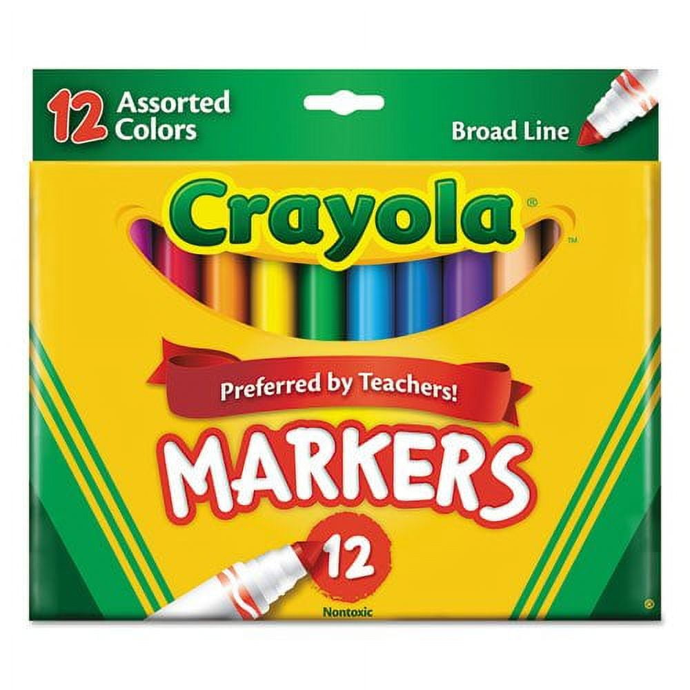 Playkidiz Washable Dot Markers for Toddlers, Paint Marker Art Set, 12  Colors (40ml 1.35oz) Water Based Non-Toxic Bingo Daubers for Kids 