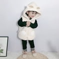 thumbnail image 2 of URMAGIC Hooded Lamb Velvet Vest Jacket Warm Fleece Coat for Newborn Baby Boys Girls,Toddlers, 2 of 2