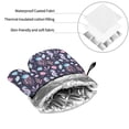 thumbnail image 6 of Salouo Watercolor Marine Animals for Oven Mitts and Potholders BBQ Gloves-Oven Mitts and Pot Holders Non-Slip Cooking Gloves for Cooking Baking Grilling (4-Piece Set), 6 of 6