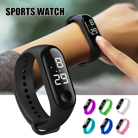 Hot sale luxury discount led smart watch