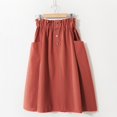 thumbnail image 3 of WOMEN HIGH WAIST A LINE SKATER MINI SKIRT PLEATED SHORT SCHOOL SKIRT DRESS USA, 3 of 6