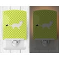 thumbnail image 2 of Stoat Short-tailed Weasel Green Ceramic Night Light, 2 of 2