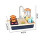 thumbnail image 2 of Fregadero de cocina liwang con accesorios de vajilla de juguete color brillante para niños, 2 of 4