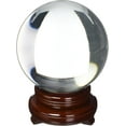 thumbnail image 5 of Amlong Crystal Pink Crystal Ball 150mm (6 in.) Including Wooden Stand and Gift Package, 5 of 6