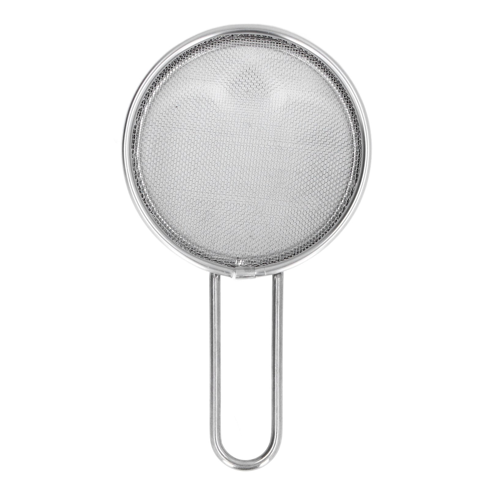 Flour Sieve, Easy To Clean Mini Round Flour Sieve 304 Stainless Steel