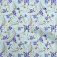 thumbnail image 1 of oneOone Silk Tabby Brown Fabric Florals Sewing Fabric By The Yard Printed Diy Clothing Sewing Supplies 42 Inch Wide, 1 of 4