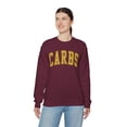 thumbnail image 7 of Carbs Sweatshirt Gifts Crew Neck Shirt Long Sleeve Unisex, 7 of 7