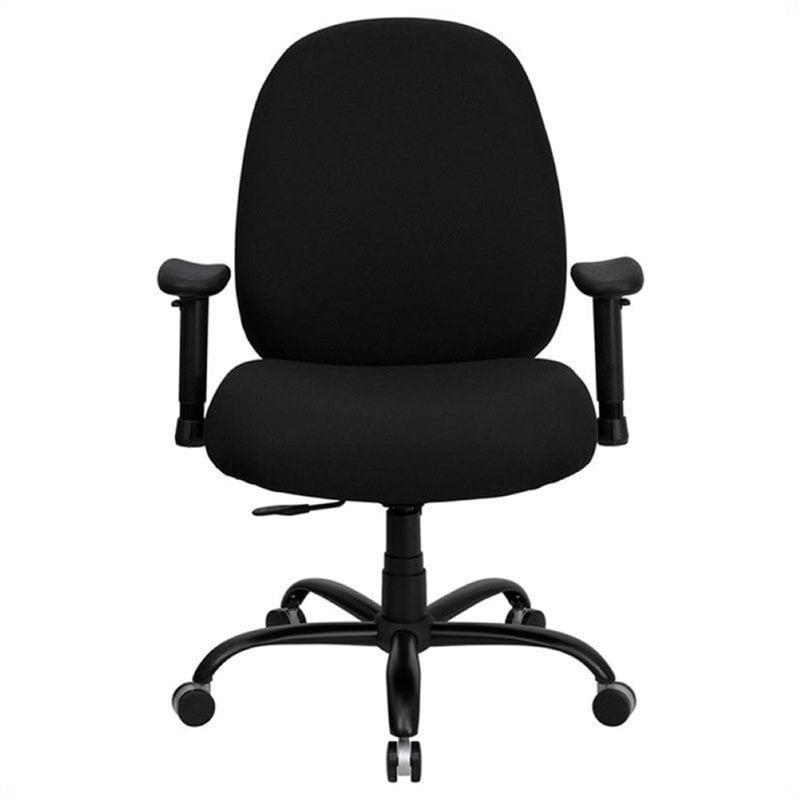 Scranton Co Fabric Office Chair With Arms In Black