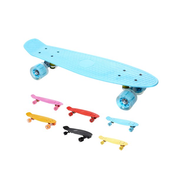 Mini Patineta Estilo Penny Tabla Skate Colores Skateboard Pitipa JM1712-BLU