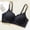 🔥 Black, variant on Everyday Bras Pushup Bras for Women Tshirt Bras for Women No Underwire Breathable One-Piece Fixed-Cup Front-Lock Bra Seamless Adjustable Straps Breathable Side-Gathering Support Invisible
