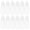 White, variant on Riousery 50Pcs 5ml Empty Dropper Bottles Squeezable Eye Liquid Container Leakproof Plastic Vials with Secure Lids and Plugs Blue Color (0.7 in / 1.7 cm D, 1.9 in / 4.7 cm H)