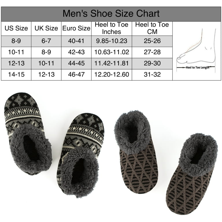Mens slipper hotsell socks size 14