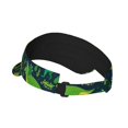 thumbnail image 2 of Balery Dinosaurs and Flowers Sport Wear Athletic Visor Sun Sports Visor Hat Visor Adjustable Cap for Women and Men (One Size), 2 of 8