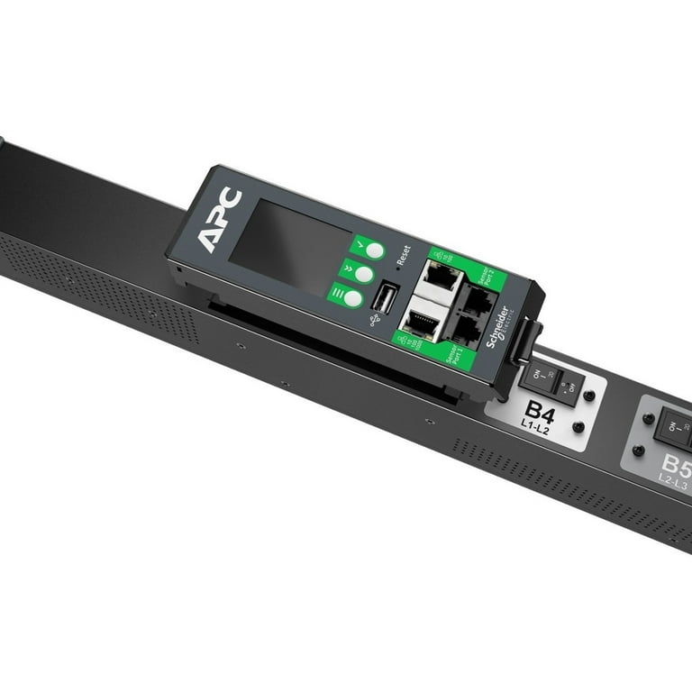 APC NetShelter Rack PDU Advanced, Switched Metered Outlet, 1Phase