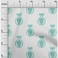 thumbnail image 2 of oneOone Polyester Spandex Teal Green Fabric Block Fabric For Sewing Printed Craft Fabric By The Yard 56 Inch Wide, 2 of 6