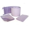 Sleeping Partners Lavender Gingham Portable Crib Set