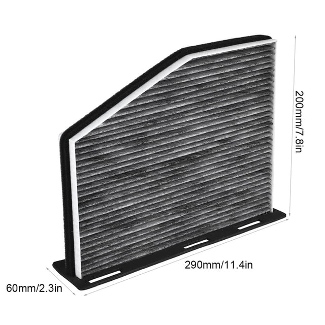 Filtro de aire 1K1819653A Limpiador para admisión de cabina de coche para TT A3 ANGGREK Otros