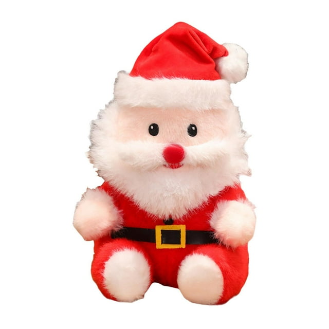 Juguete de peluche navideño, linda figura, muñeca, decoración del hogar, regalo para abrazar, colección Papá Noel A