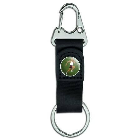 Runner - Running Track Long Distance Cross Country Belt Clip Carabiner (Best Way To Train For Long Distance Running)