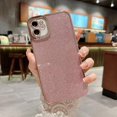 thumbnail image 2 of Compatible with iPhone 11 Glitter Plating Case, Luxury Bling Sparkly Shiny Clear Case for iPhone 11 6.1" Camera Protection Soft TPU Shockproof Back Cover for Women Girl- Pink, 2 of 13