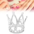 thumbnail image 1 of Nail Art Pen Holder Display Alloy Crown Shape Practical Manicure Tools, 1 of 7
