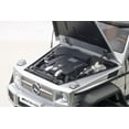 thumbnail image 6 of Mercedes G63 AMG 6X6 Silver 1/18 Model Car by Autoart, 6 of 8