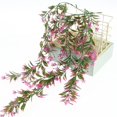 thumbnail image 4 of Paquete de 2 enredaderas colgantes artificiales, plantas falsas, vegetación de plástico para cestas colgantes de pared, decoración de guirnaldas de boda, 31 pulgadas oso de fresa  Juguete, 4 of 5