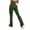 Army Green, variant on CAIXIA Athletic Pants for Women Plus Size Pull on Pants Casual Bootcut Yoga Pants Leggings Women for Workout Running Athletic Activewear